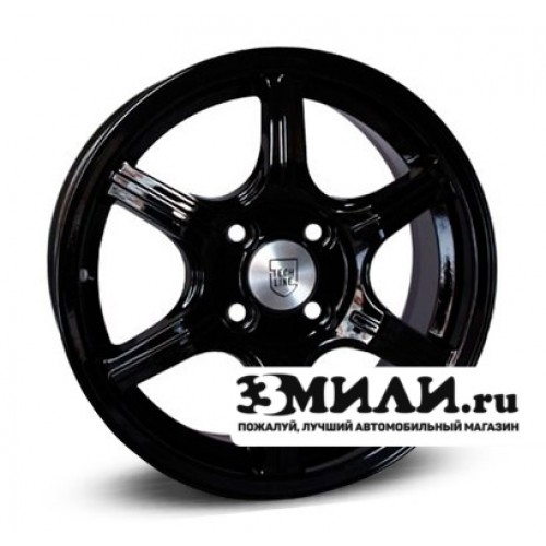 Диск x x100 ET38 D67.1 Tech Line 433 Черный глянцевый