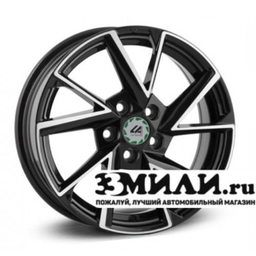 Диск 6.5x16 5x1120 ET50 D57.10 Top Driver S-series SK9-S Черный с полированной лицевой поверхностью