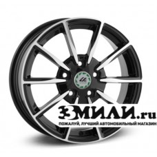 Диск 6.5x16 5x114.30 ET45 D60.10 Top Driver S-series TY16-S Черный с полированной лицевой поверхностью