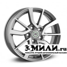 Диск 6.5x16 5x1120 ET46 D57.10 Top Driver S-series VV14-S Антрацитовый с полированной лицевой поверхностью