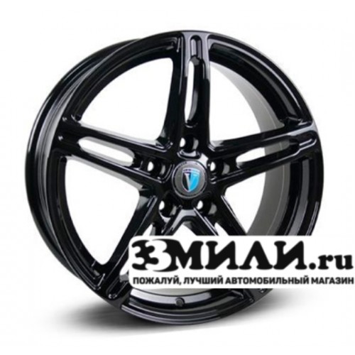 Диск 6.0x15 5x1000 ET38 D57.10 Venti 1518 Черный глянцевый