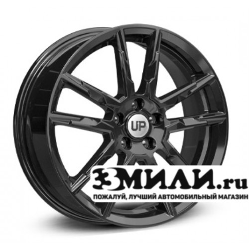 Диск 6.5x17 4x1000 ET41 D60.10 Wheels UP Up107 Черный глянцевый