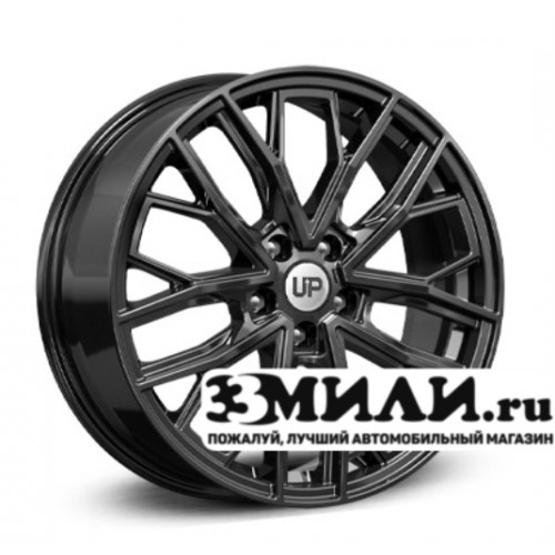 Диск 7.0x18 5x1080 ET36 D65.10 Wheels UP Up109 Черный глянцевый