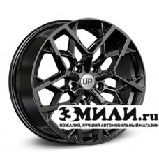 Диск 7.5x17 5x114.30 ET40 D67.10 Wheels UP Up110 Черный глянцевый