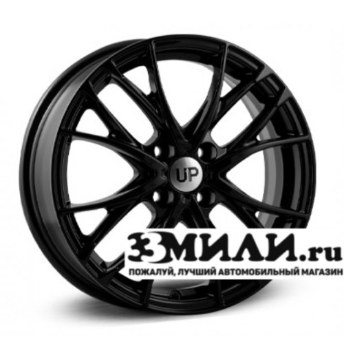 Диск 6.0x16 4x1000 ET41 D60.10 Wheels UP Up111 Черный глянцевый