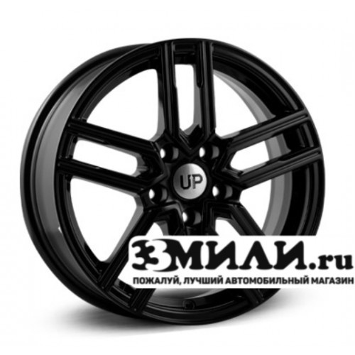 Диск 6.5x16 5x1120 ET46 D57.10 Wheels UP Up113 Черный глянцевый
