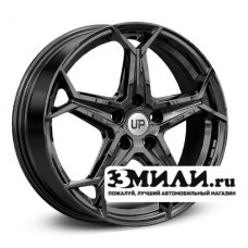Диск 6.5x18 5x1080 ET33 D60.10 Wheels UP Up118 Черный глянцевый