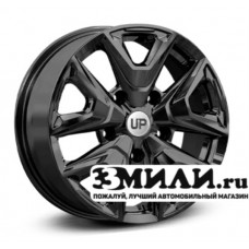 Диск 6.5x16 5x139.70 ET40 D980 Wheels UP Up119 Черный глянцевый