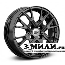 Диск 5.5x14 4x980 ET35 D58.50 Wheels UP Up127 Черный глянцевый