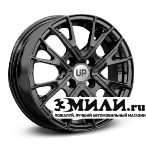 Диск 5.5x14 4x980 ET35 D58.50 Wheels UP Up127 Черный глянцевый