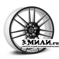 Диск 7.0x17 5x1050 ET42 D56.60 X-RACE AF-06 Белый с черными элементами