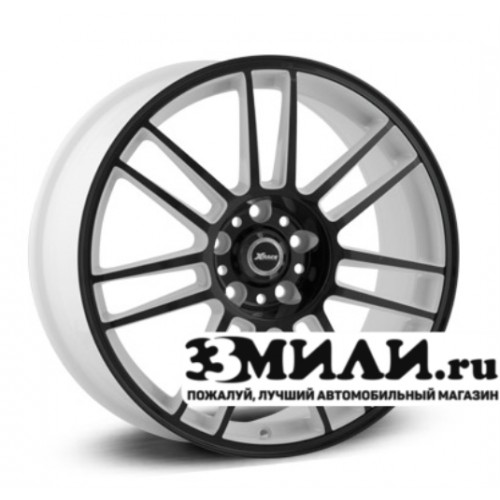 Диск 7.0x17 5x1050 ET42 D56.60 X-RACE AF-06 Белый с черными элементами