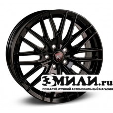 Диск 7.5x18 5x114.30 ET50 D67.10 Yamato Samurai Fudo Черный глянцевый