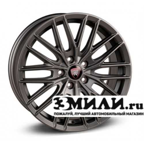 Диск 7.5x18 5x114.30 ET51 D67.10 Yamato Samurai Fudo Темно - серебристый матовый