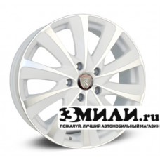Диск 7.0x17 5x114.30 ET50 D67.10 Yamato Samurai Goro-no Tokimine Белый матовый с алмазной полировкой