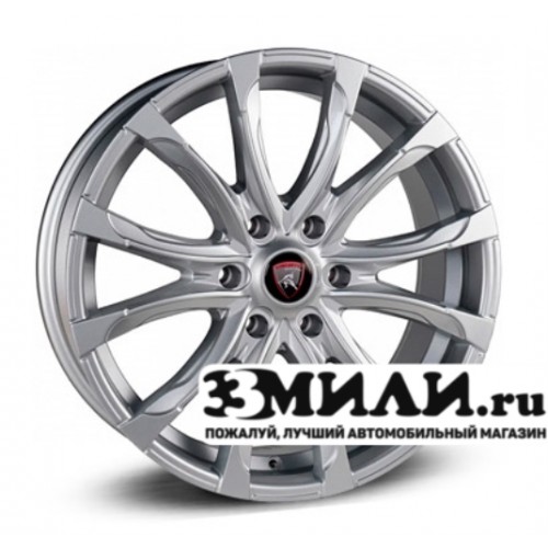 Диск 8.0x20 6x139.70 ET25 D106.10 Yamato Samurai Hinode Серебристый