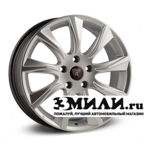 Диск 7.0x17 5x114.30 ET45 D66.10 Yamato Samurai Kodjima no Yokohama Насыщенный серебристый