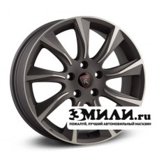 Диск x x112 ET40 D57.1 Yamato Samurai Kodjima no Yokohama Антрацитовый матовый с полированной лицевой поверхностью