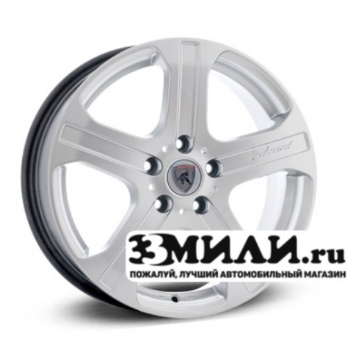 Диск 7.0x17 5x114.30 ET47 D66.10 Yamato Samurai Minamoto-no Sunemoto Насыщенный серебристый