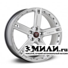 Диск 8.5x19 5x1120 ET56 D66.60 Yamato Samurai Miyatomo Musasi Насыщенный серебристый