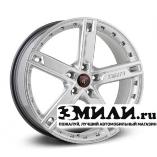 Диск 8.5x19 5x1120 ET56 D66.60 Yamato Samurai Miyatomo Musasi Насыщенный серебристый