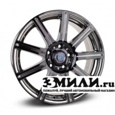 Диск 7.5x17 5x114.30 ET45 D73.10 Yamato Samurai Nitto-no Esisada Черный,Серебристый зеркальный