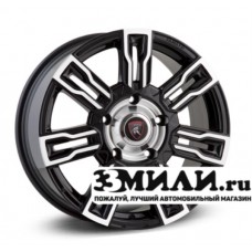 Диск 8.5x20 5x1200 ET47 D72.60 Yamato Samurai Takaeda Singen Черный с полированной лицевой поверхностью