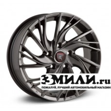 Диск 7.0x17 5x114.30 ET45 D66.10 Yamato Samurai Togo no Mikava Насыщенный антрацитовый