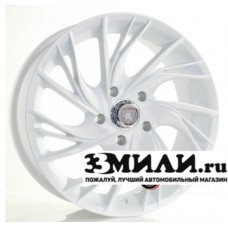 Диск 7.0x17 5x1080 ET50 D63.30 Yamato Samurai Togo no Mikava Белый матовый