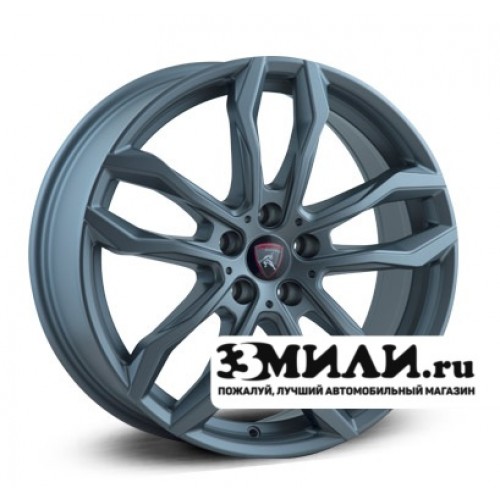 Диск x x120 ET38 D72.6 Yamato Samurai Yoshinori Темно - серебристый матовый
