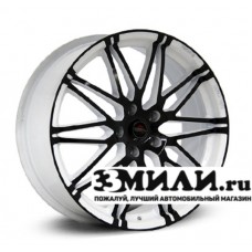 Диск 8.0x18 5x114.30 ET35 D60.10 Yokatta model-28 Белый с черными элементами