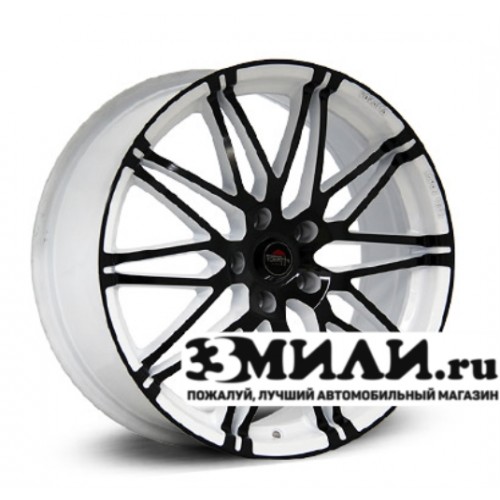 Диск 8.0x18 5x114.30 ET35 D60.10 Yokatta model-28 Белый с черными элементами