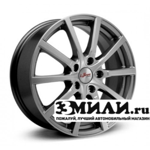 Диск 7.0x17 5x1000 ET48 D56.10 iFree Big Byz Антрацитовый