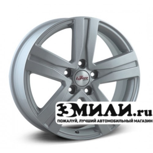 Диск 7.0x17 5x114.30 ET45 D67.10 iFree Rebel Серебристый