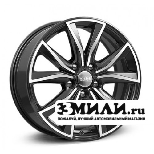 Диск 7.0x17 5x114,3 ET45 D60.1 KiK КС867 BA
