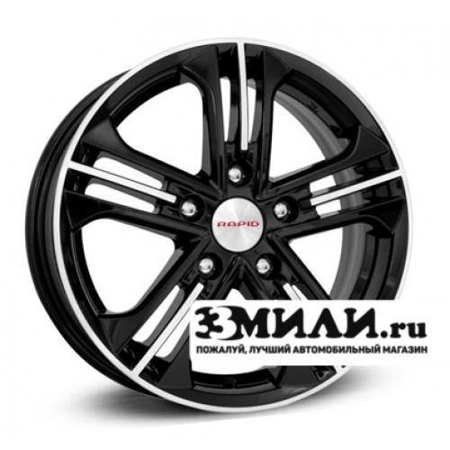 Диск 6.5x16 5x114,3 ET35 D67.1 KiK Игуана КС566 BA