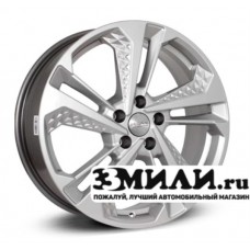 Диск 7.0x18 5x1080 ET52 D60.10 Скад KL-1069 Насыщенный серебристый
