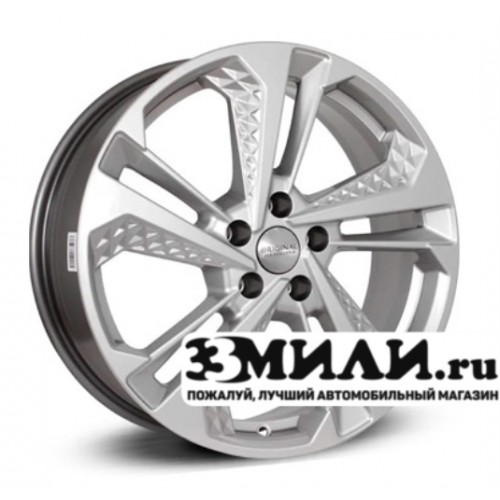 Диск 7.0x18 5x1080 ET52 D60.10 Скад KL-1069 Насыщенный серебристый
