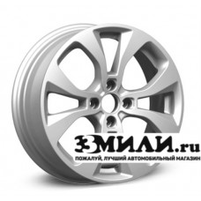 Диск 6.0x16 4x1000 ET40 D60.10 Скад KL-296 Насыщенный серебристый