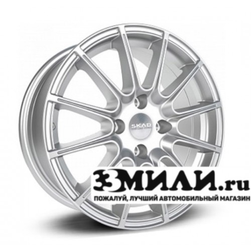Диск 7.0x16 5x1080 ET45 D67.10 Скад Le Mans Насыщенный серебристый