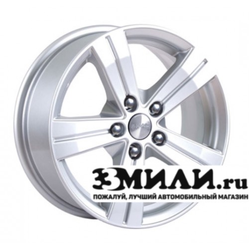 Диск 7.5x17 5x1080 ET45 D67.10 Скад Mitsar Насыщенный серебристый