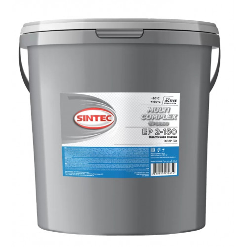 Смазка пластичная SINTEC MULТI COMPLEX GREASE ЕР 2-150 (18 кг)
