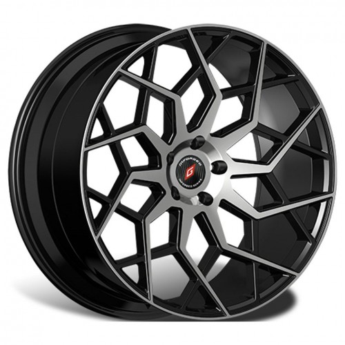 Диск 10x20 5x112 ET42 D66.6 INFORGED IFG42 Black Machined
