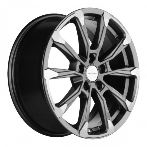 Диск 7.5x18 5x114.3 ET50 D67.1 Khomen Wheels KHW1808 (K5/Santafe) Gray-FP