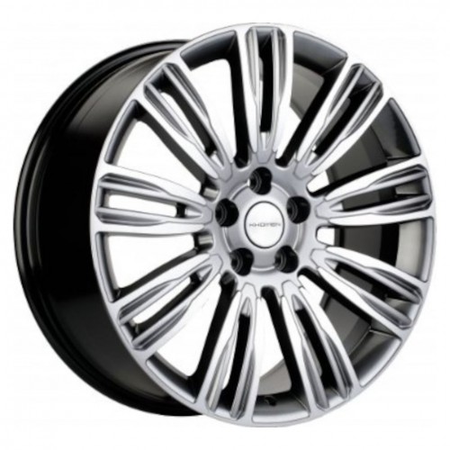 Диск 8.5x20 5x120 ET45 D72.6 Khomen Wheels KHW2004 (RRover) Dark Chrome-FP Диск 8.5x20 5x120 ET45 D72.6 Khomen Wheels KHW2004 (RRover) Dark Chrome-FP