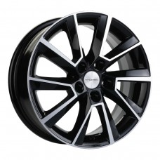 Диск 6x16 5x105 ET39 D56.6 Khomen Wheels KHW1604 (Aveo) Black
