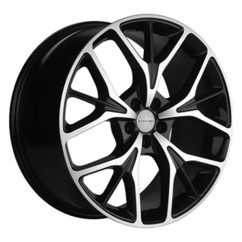 Диск 8x20 5x108 ET46 D63.4 Khomen Wheels KHW2012 (Geely Monjaro (KX11)) Black-FP