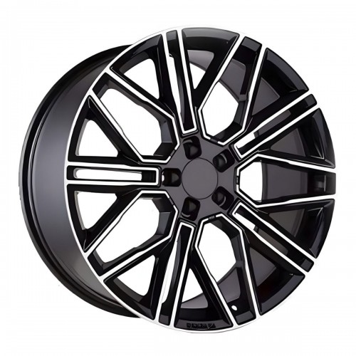Диск 9.5x21 5x112 ET36 D66.6 Khomen Wheels KHW2101 (Audi E-tron) Black-FP
