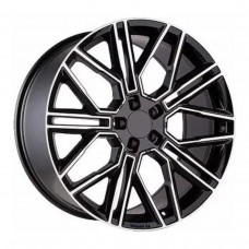 Диск 9.5x21 5x112 ET36 D66.6 Khomen Wheels KHW2101 (E-tron) Black matt MR