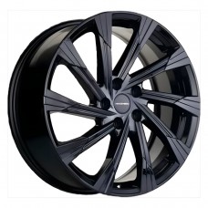 Диск 7.5x19 5x108 ET33 D60.1 Khomen Wheels KHW1901 (Chery Tiggo 7 Pro) Black